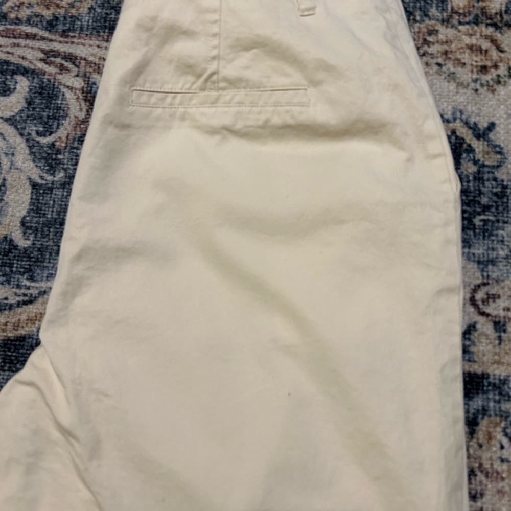Who What Wear Cream High-Waist Pleated Pants - Picture 4 of 11